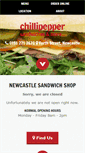 Mobile Screenshot of chillipeppersandwiches.com